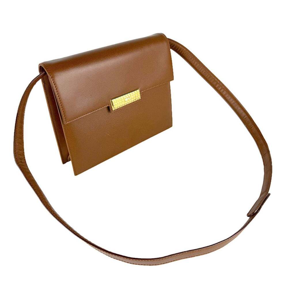CHRISTIAN DIOR Brown Leather Shoulder Bag - Picture 10 of 12